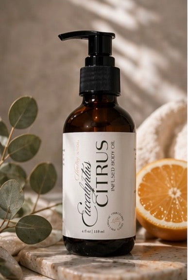Eucalyptus Citrus Infused Body Oil