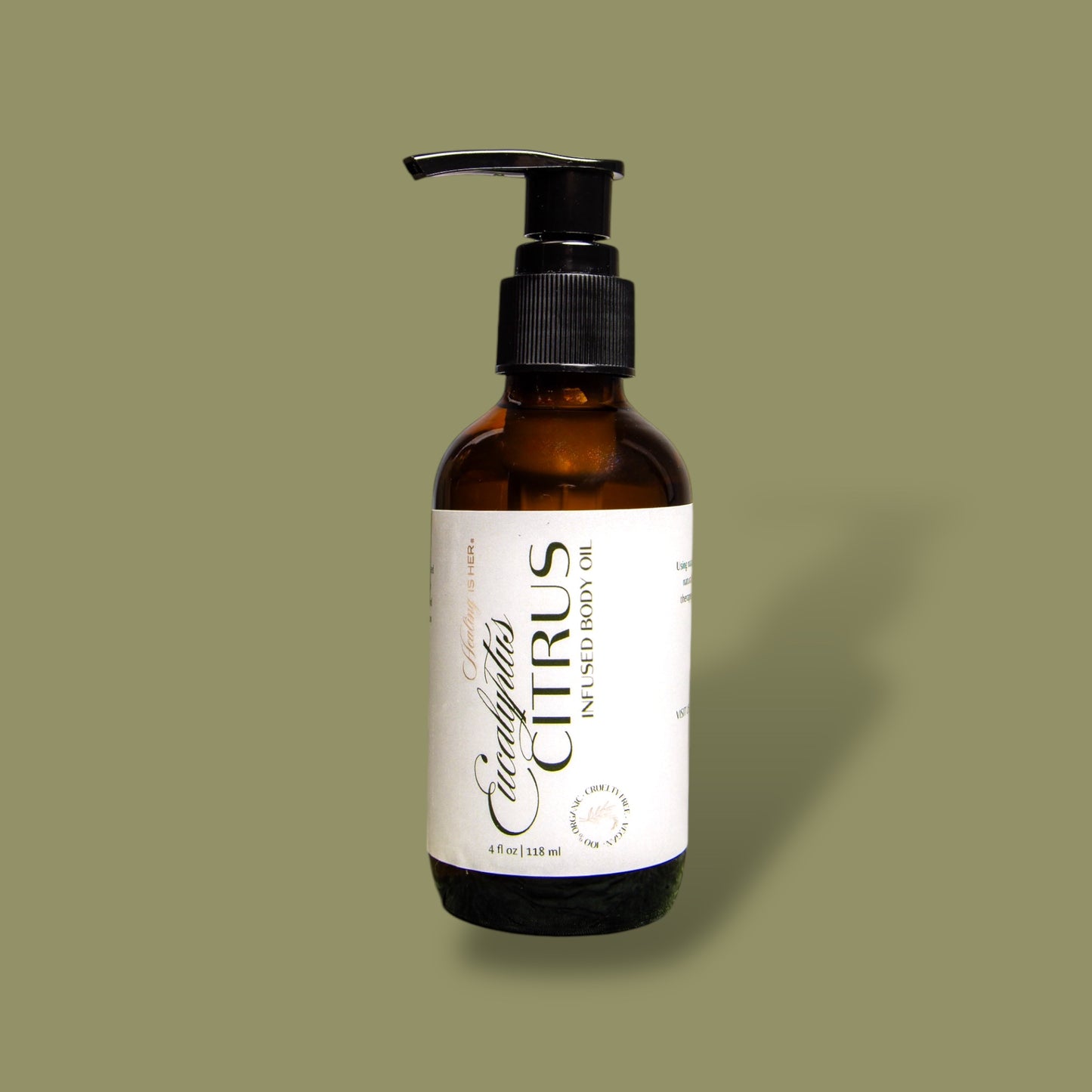 Eucalyptus Citrus Infused Body Oil