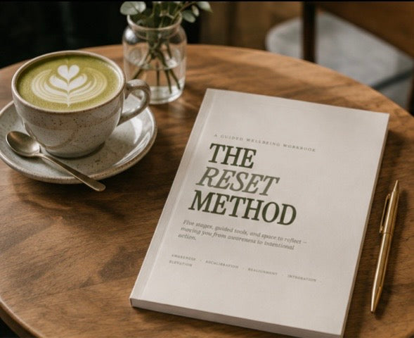 The RESET Method — A Guided Wellbeing Workbook by Healing is Her®